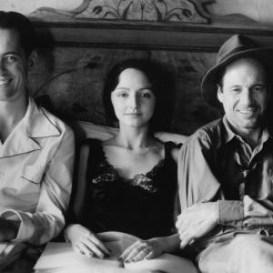 Still of Uma Thurman, Richard E. Grant, Maria de Medeiros and Fred Ward in Henry & June (1990)
