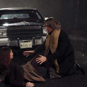 Still of Robert Carlyle and Emilie de Ravin in Once Upon a Time 2011