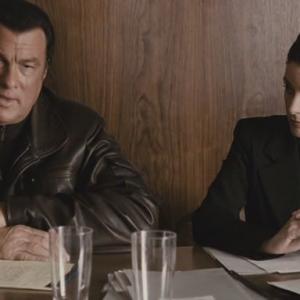 With Steven Seagal in 