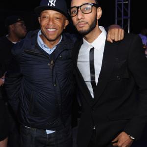 Russell Simmons and Swizz Beatz at event of Mother and Child 2009