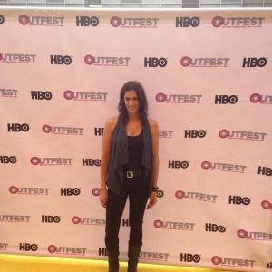 Cathy DeBuono opening night Outfest 2014