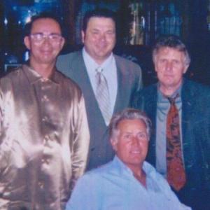 left to right George Van heel Tony DeGuide Joe Estevez and Martin Sheen