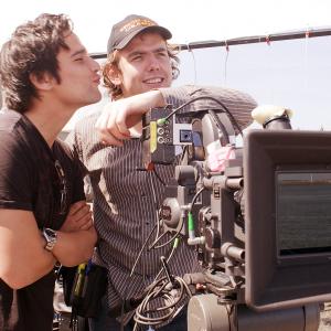 Director Tim Oliehoek and Rolf Dekens N.S.C. (Spion van Oranje, 2009)