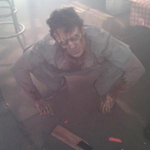 Bite Me season 2 zombie makeup fx provided by Multivisionfxcom  Michael Del Rossa