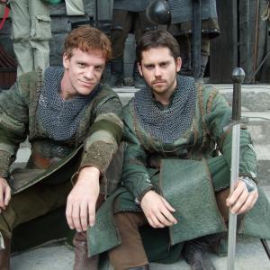 William Houston and Martin Delaney play Irish brothers in Robin Hood
