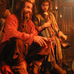 Rory McCann and Martin Delaney in still from Beowulf and Grendel