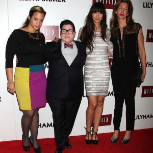 Lea DeLaria, Alysia Reiner, Jackie Cruz and Dascha Polanco at event of Lilyhammer (2012)