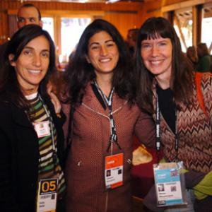 Gaby Dellal, Jehane Noujaim and Diane Weyermann