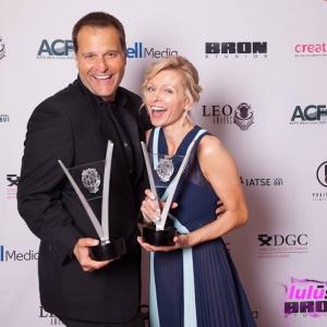 Leo Awards 2015 Peter DeLuise Anne Marie DeLuise