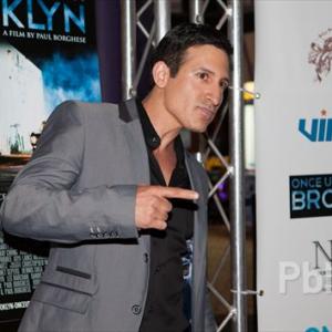William DeMeo at the premiere of his film Once Upon a Time in Brooklyn