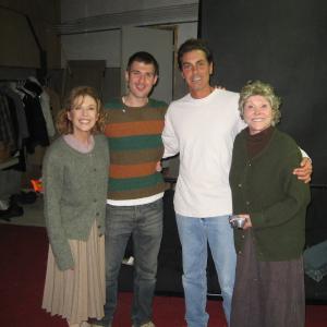 With Robert Postrozny Joan Benedict Steiger and Tyrone Power Jr The Beauty Queen of Leenane