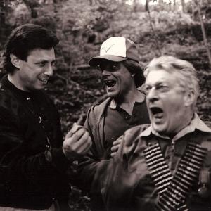 Charles Dennis directing Winston Reikert and Eric Donkin in Capture the Flag an episode of Adderly on CBS 1985