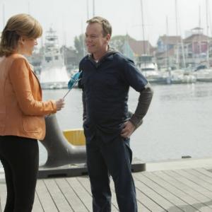 Still of Kiefer Sutherland and Catherine Dent in Touch 2012