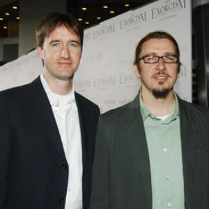 Paul Harris Boardman and Scott Derrickson at event of The Exorcism of Emily Rose 2005