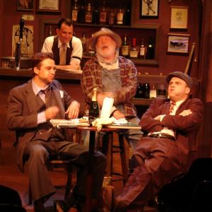 Robb Derringer, Matt McTighe and Lee de Broux as Joe, Tom and Kit Carson in The Time Of Your Life.
