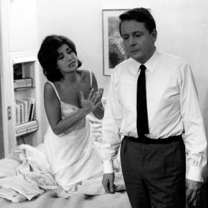 Still of Nelly Benedetti and Jean Desailly in La peau douce 1964