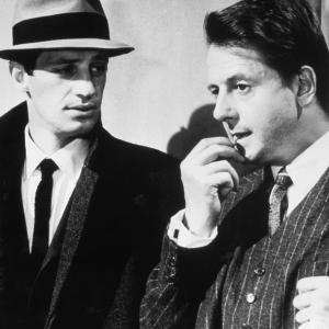 Still of JeanPaul Belmondo and Jean Desailly in Le doulos 1962