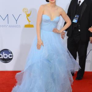 Zooey Deschanel at event of The 64th Primetime Emmy Awards 2012