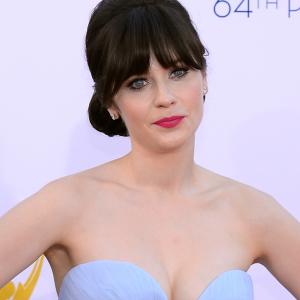 Zooey Deschanel at event of The 64th Primetime Emmy Awards (2012)