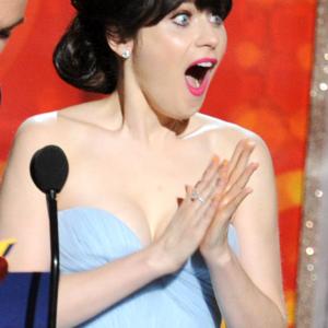 Zooey Deschanel at event of The 64th Primetime Emmy Awards 2012