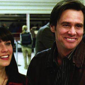 Still of Jim Carrey and Zooey Deschanel in Yes Man (2008)