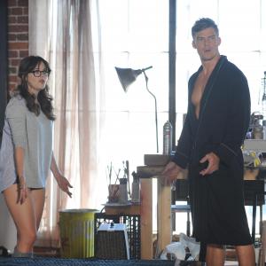 Still of Zooey Deschanel and Alan Ritchson in New Girl 2011