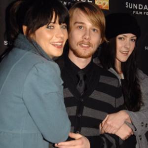 Zooey Deschanel Jena Malone and Lou Taylor Pucci at event of The GoGetter 2007