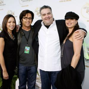 Tinker Bell and the Great Fairy Rescue premiere Producer Helen Kalafatic Writer Bob Hilgenberg Director Bradley Raymond and his wife Mayada Raymond