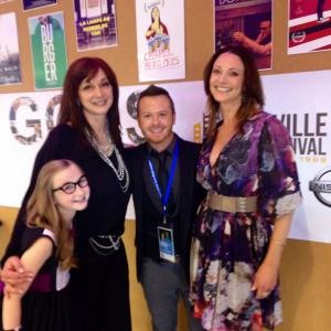 Nashville Film Festival 2013 CHASING GHOSTS with Meyrick Murphy Rebecca Lines and PR Matthew Grant