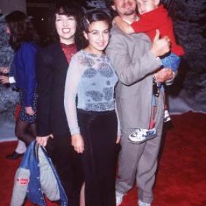 Robby Benson and Karla DeVito at event of Beauty and the Beast The Enchanted Christmas 1997