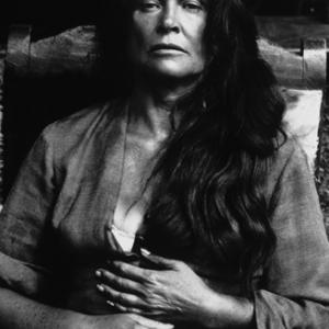The Cowboys Colleen Dewhurst on location in Colorado