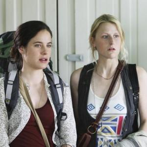 Still of Enrique Murciano Caroline Dhavernas and Mamie Gummer in Off the Map 2011