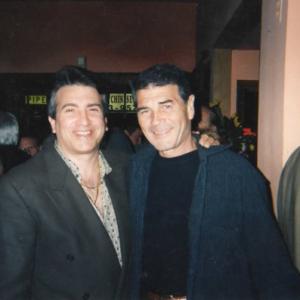 The very gifted and cool Robert Forster A great actor and friend Bobby was nominated for an Academy Award in Jackie Brown for his cool and underplaying portrayal of a Bail Bondsman Hes a terrific guy We were attending the premier of Analyze This