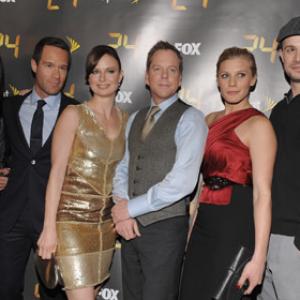 Kiefer Sutherland, Chris Diamantopoulos, Mary Lynn Rajskub, Katee Sackhoff and Annie Wersching at event of 24 (2001)