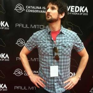Gabriel Diani at the Santa Catalina Film Festival.