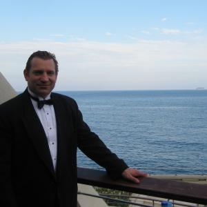 The name is Bond...James Bond Diatchenko. Taken in Monte Carlo at the 2008 International Television Festival.