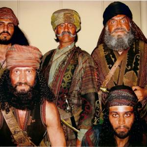 East Indian pirates from Pirates of the Caribbean At Worlds End Makeups designed by Ken Diaz