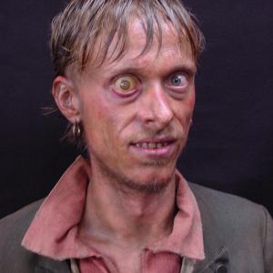 Mackenzie Crook as Ragetti in Pirates of the Caribbean The Curse of the Black Pearl Makeup by Ken Diaz