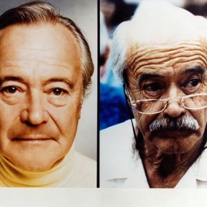 Jack Lemmon as Jake Tremont in Dad 62 to 82 year old makeup by Ken Diaz