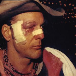 Mickey Rourke as Johnny Walker in Homeboy Boxing prosthetic injury makeup designed and applied by Ken Diaz