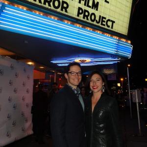 David S Hogan and Angela DiMarco at Seattle 48 Hour Horror Film Project Premieres