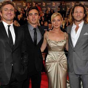 Logie Awards with Underbelly cast