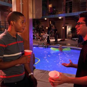 Joe Dinicol and Benjamin Charles Watson in The L.A. Complex (2012)
