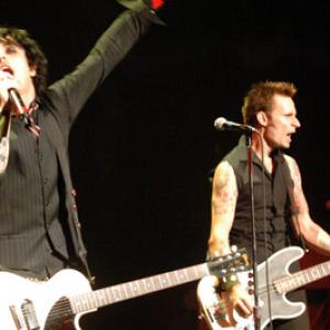 Billie Joe Armstrong Mike Dirnt and Green Day