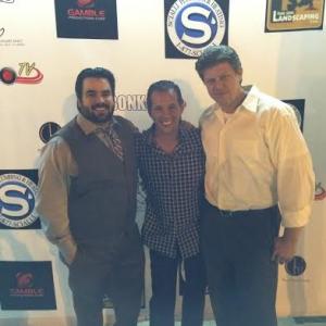 At the Crew season three red carpet premier in Long Island with Costars Skip Johnson and Chris Ferretti