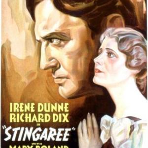 Irene Dunne and Richard Dix in Stingaree 1934