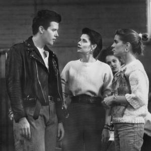 Still of Lorraine Bracco Peter Dobson and Jessica Steen in Sing 1989