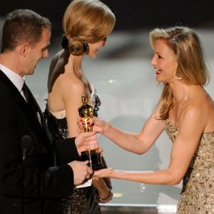 Cameron Diaz and Pete Docter at event of The 82nd Annual Academy Awards 2010