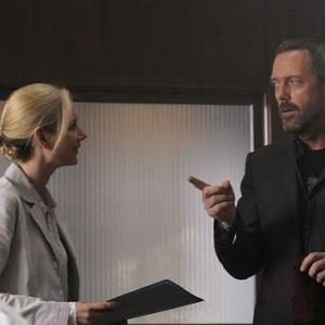 Still of Megan Dodds and Hugh Laurie in House M.D. 