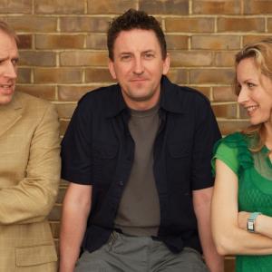 Tim Vine Lee Mack and Megan Dodds in Not Going Out